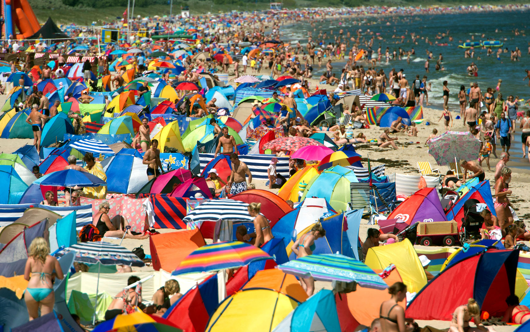 Praia na Alemanha