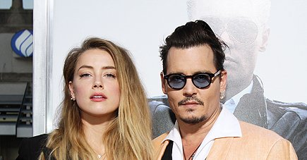 Amber Heard and Johnny Depp