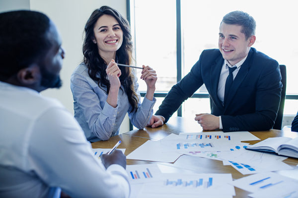 reunião com cliente